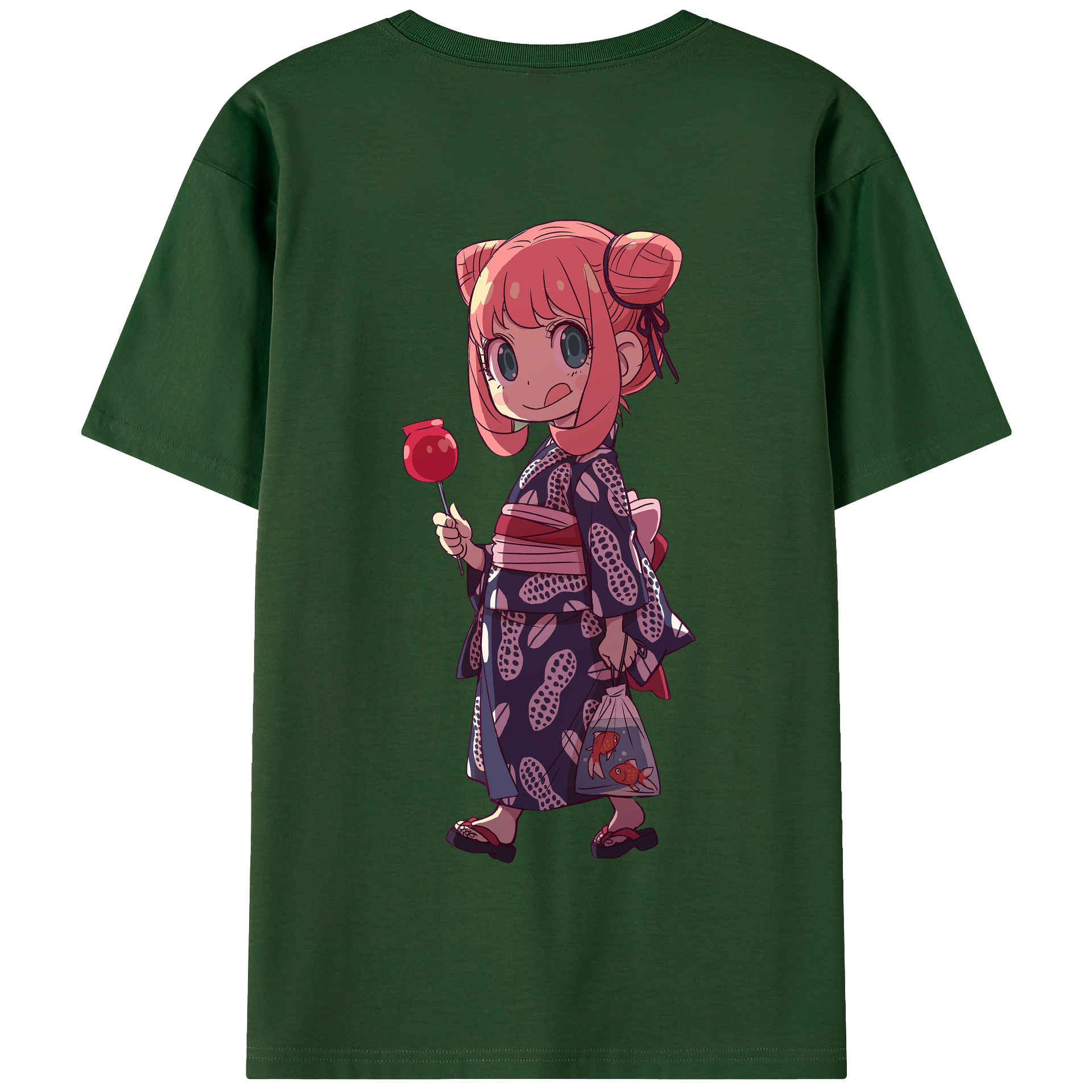 （画像用） SPY×FAMILY间谍家家酒 綿100％半袖Tシャツ（背面プリント）